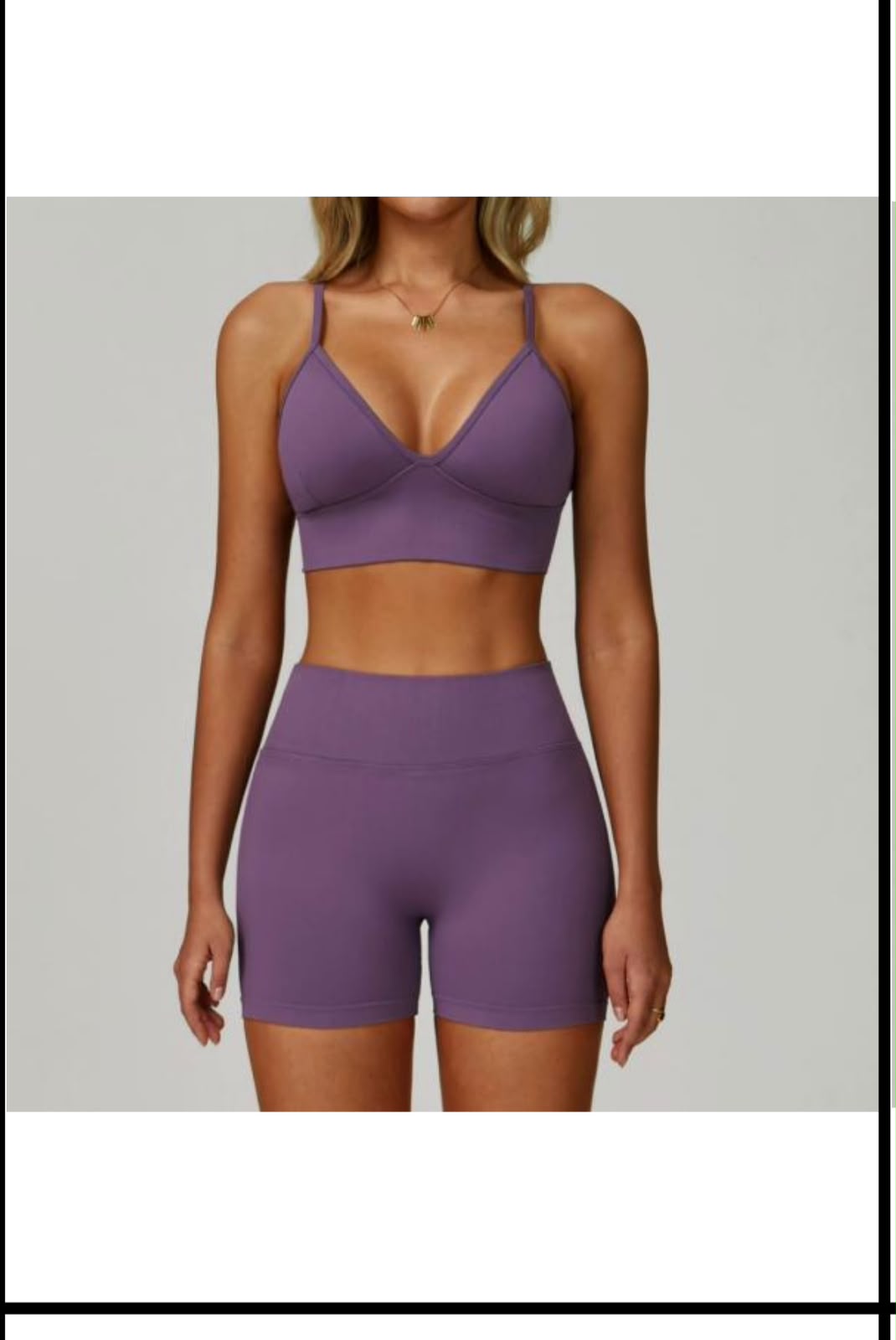 Women's  sculpt fit active short set
