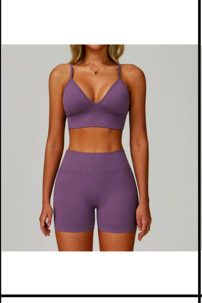Women's  sculpt fit active short set
