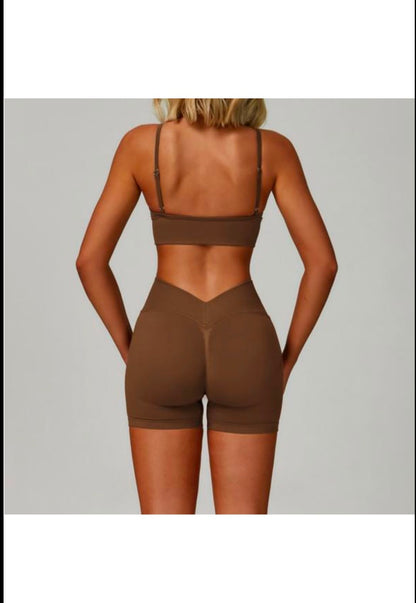 Women's  sculpt fit active short set