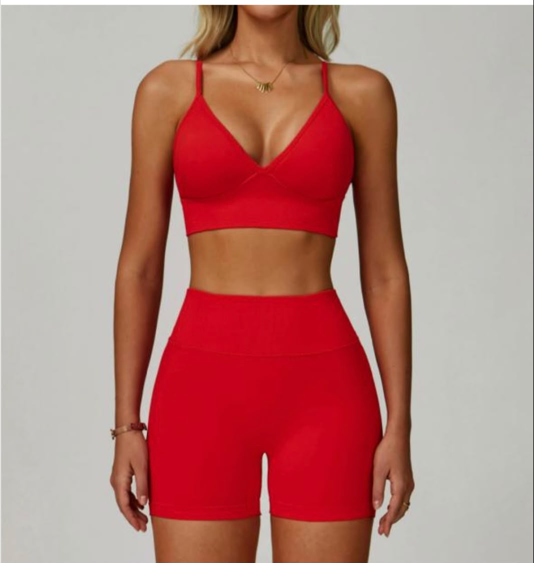 Women's  sculpt fit active short set