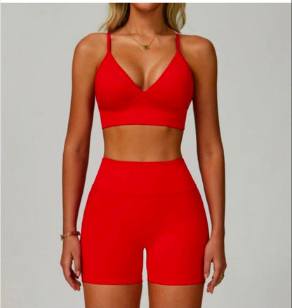 Women's  sculpt fit active short set