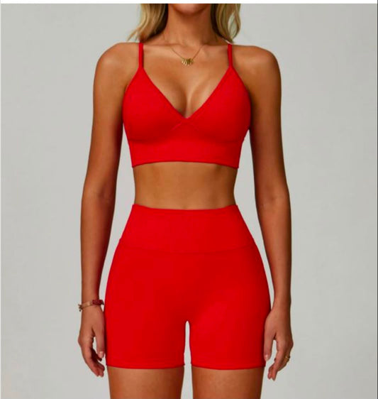 Women's  sculpt fit active short set