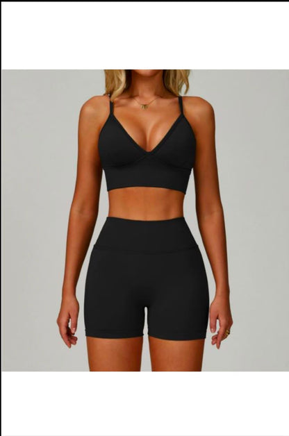 Women's  sculpt fit active short set