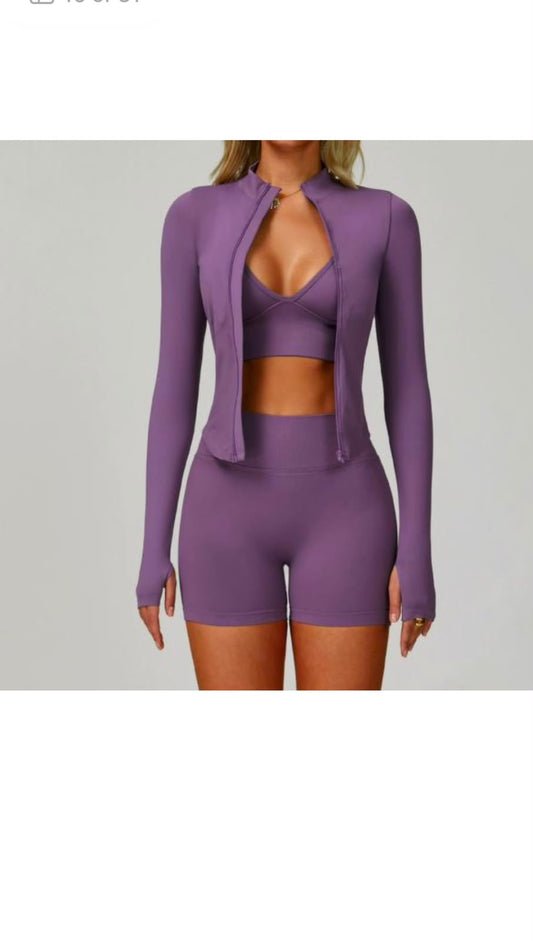 Women’s Long Sleeve Sculpt Fit Active Set