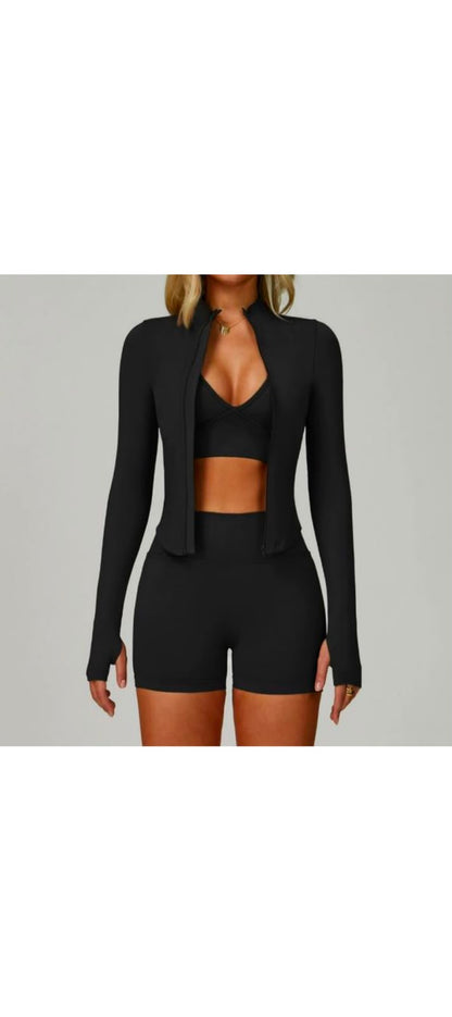Women’s Long Sleeve Sculpt Fit Active Set