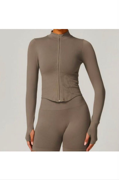 Women’s Sculpt Fit Zip-Up Active Jacket