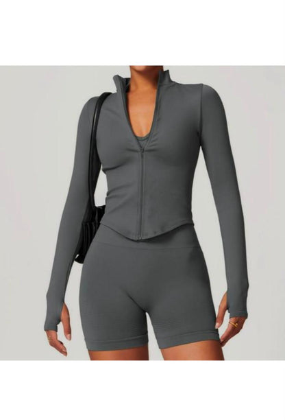 Women’s Sculpt Fit Zip-Up Active Jacket