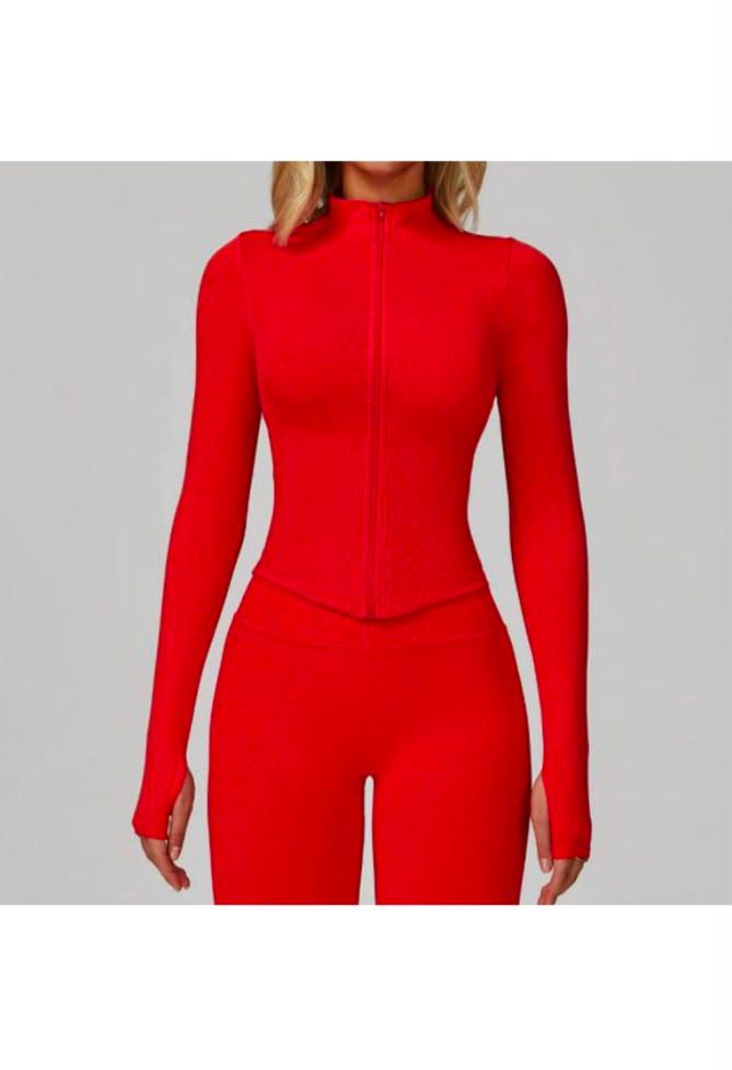 Women’s Sculpt Fit Zip-Up Active Jacket