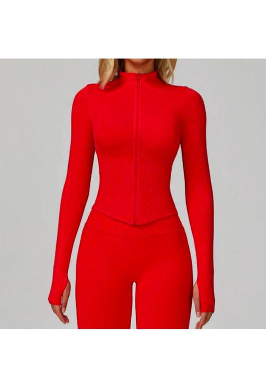 Women’s Sculpt Fit Zip-Up Active Jacket